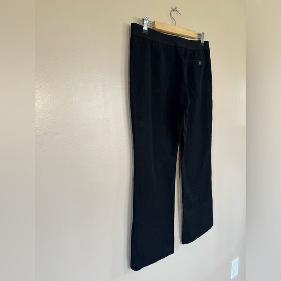 SALE! Black Burberry Classic Wool Trousers Size 10 EUC - Picture 4 of 6